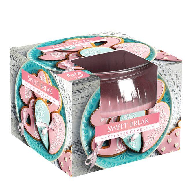Свеча ароматическая Flora Bispol Сладкий перерыв (27573) Свеча ароматическая Flora Bispol Сладкий перерыв (27573)