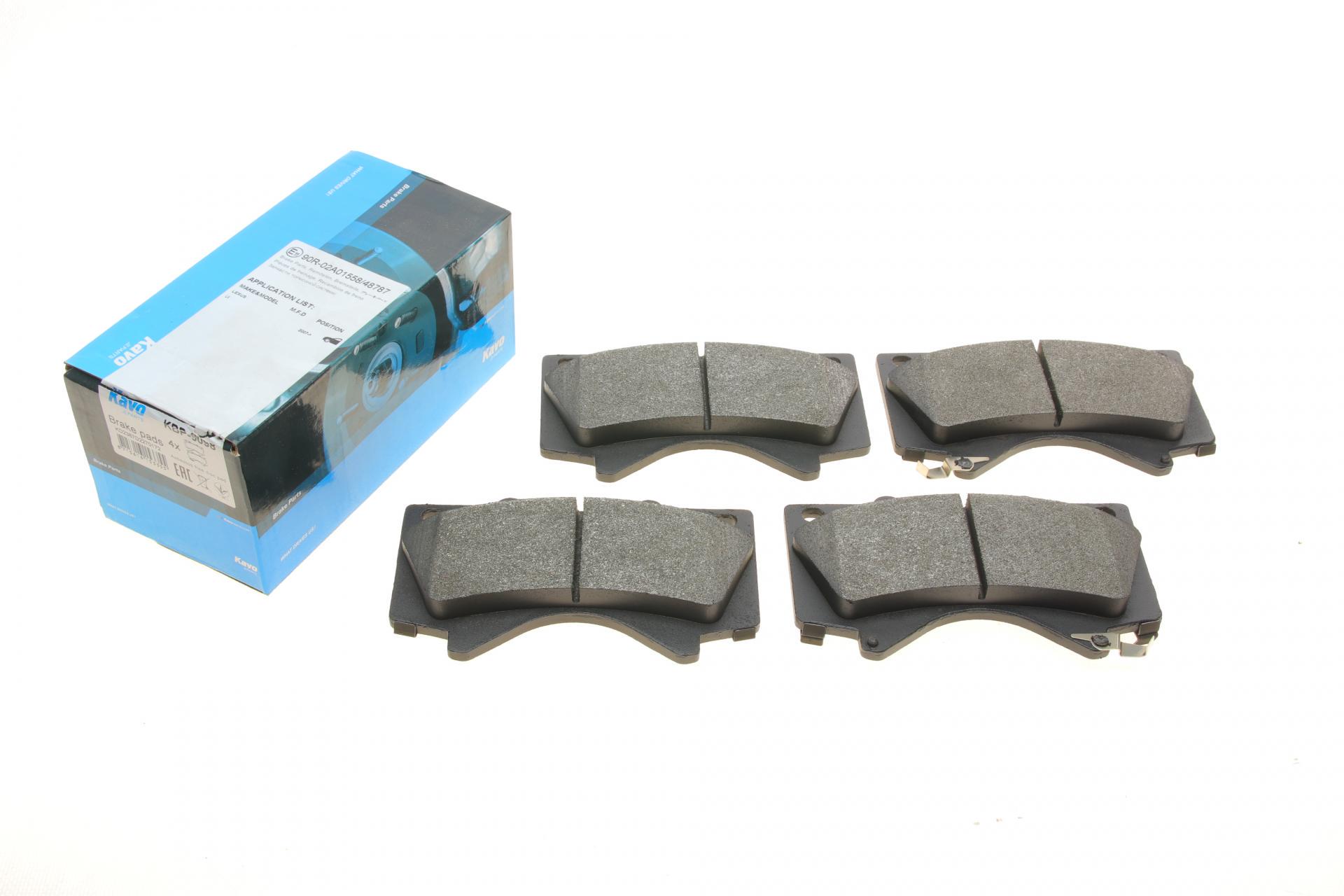 Колодки гальмівні передні KAVO PARTS KBP-9098 Toyota Land Cruiser 200 08- Advics