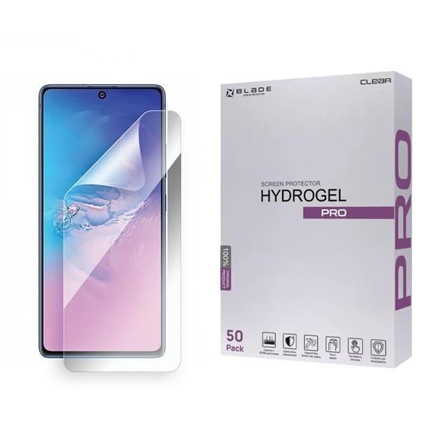 Гидрогелевая плёнка на экран 3D противоударная глянцевая BLADE (Pro) для OPPO Reno 5 Lite Front Full