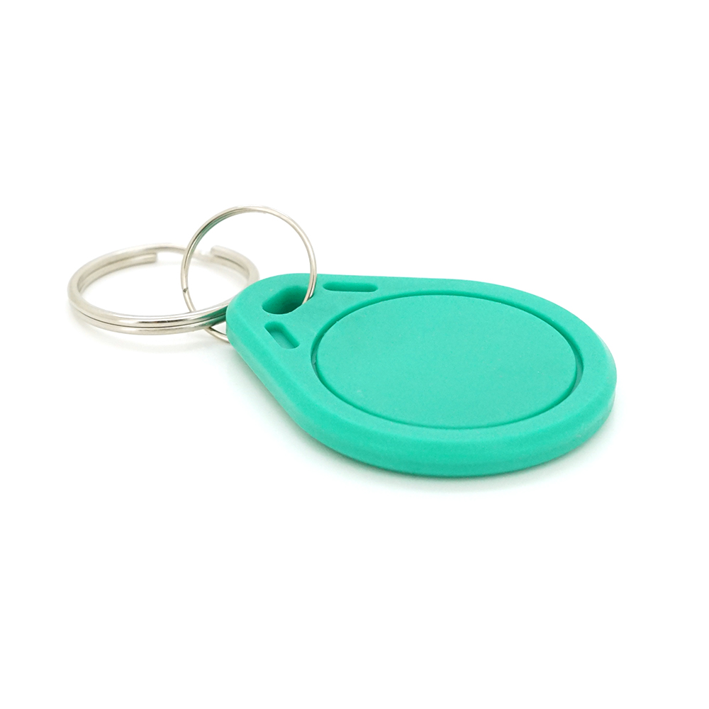 Брелок безконтактний IC Mifare частота 13,56 МГц 0K для перезапису Зелений (YUT_V5131)