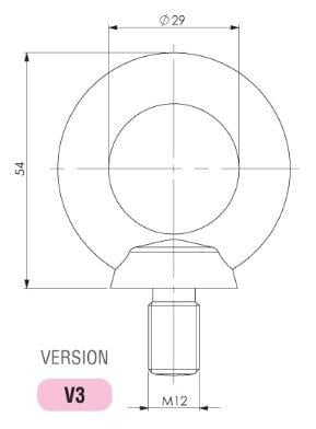 Рым-болт 711 (771484927) - фото 2 Рым-болт 711 (771484927) - фото 2