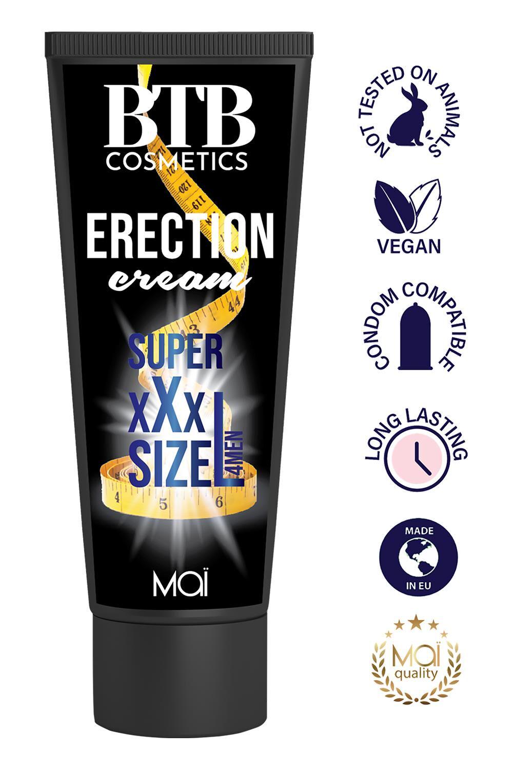 Крем для ерекції BTB XXL CREAM 100 мл (SO7526) - фото 5