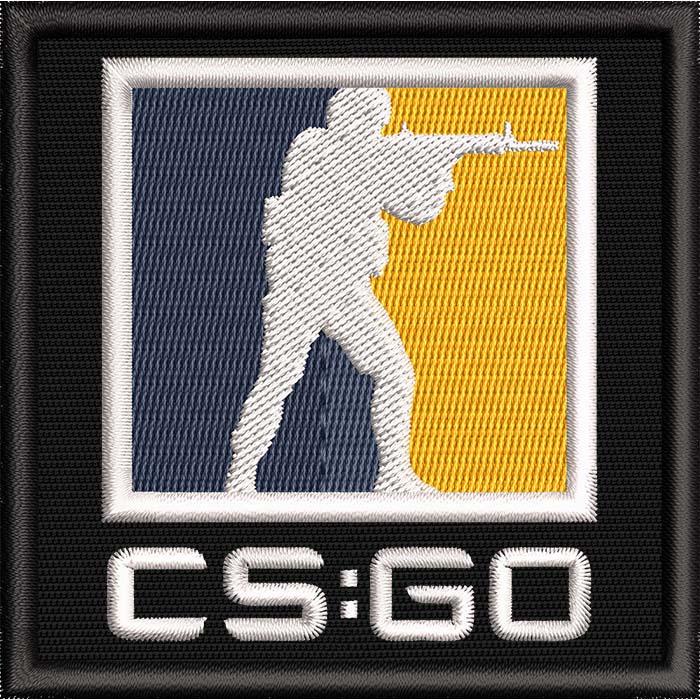Нашивка патч CS GO Counter Strike GO №3 8x8 см (1601330512)