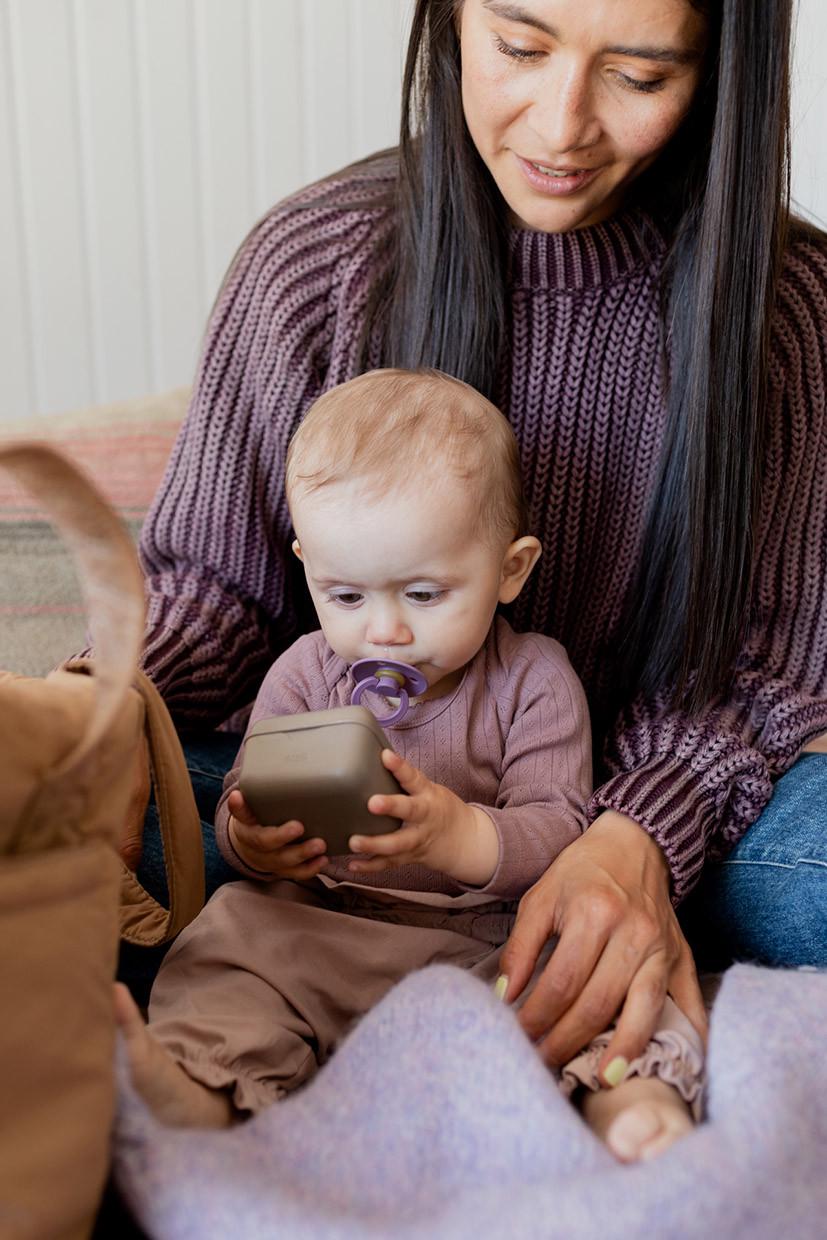 Пустышка Bibs Colour Latex Anatomical Mauve от 6 мес. - фото 3 Пустышка Bibs Colour Latex Anatomical Mauve от 6 мес. - фото 3