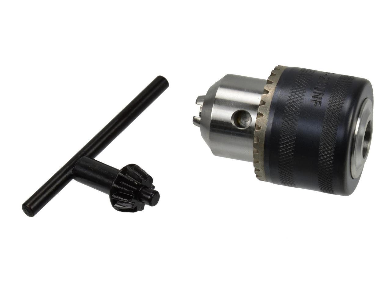 Патрон дриля GeKo з ключем 1,5-13 мм 1/2" (G00500) Патрон дриля GeKo з ключем 1,5-13 мм 1/2" (G00500)