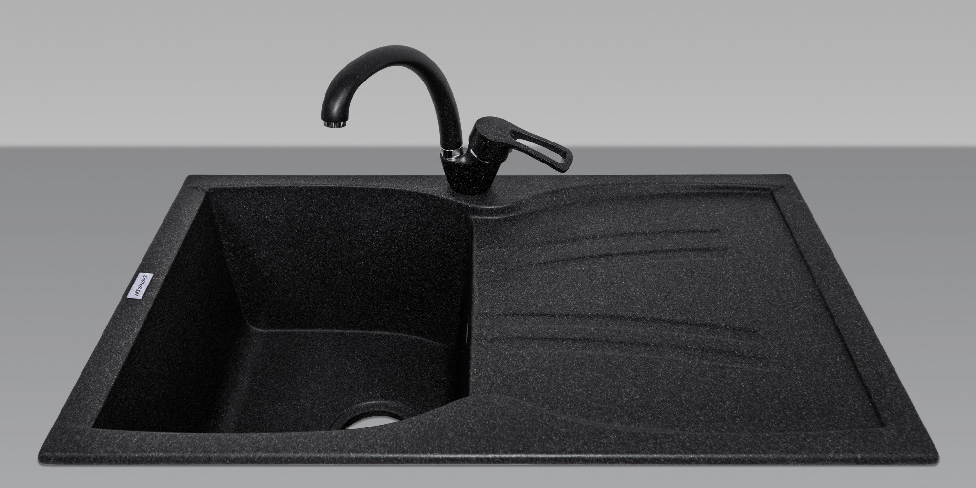 Мойка для кухни Adamant New Line (black-03) 78х50х23,5 см - фото 2 Мойка для кухни Adamant New Line (black-03) 78х50х23,5 см - фото 2