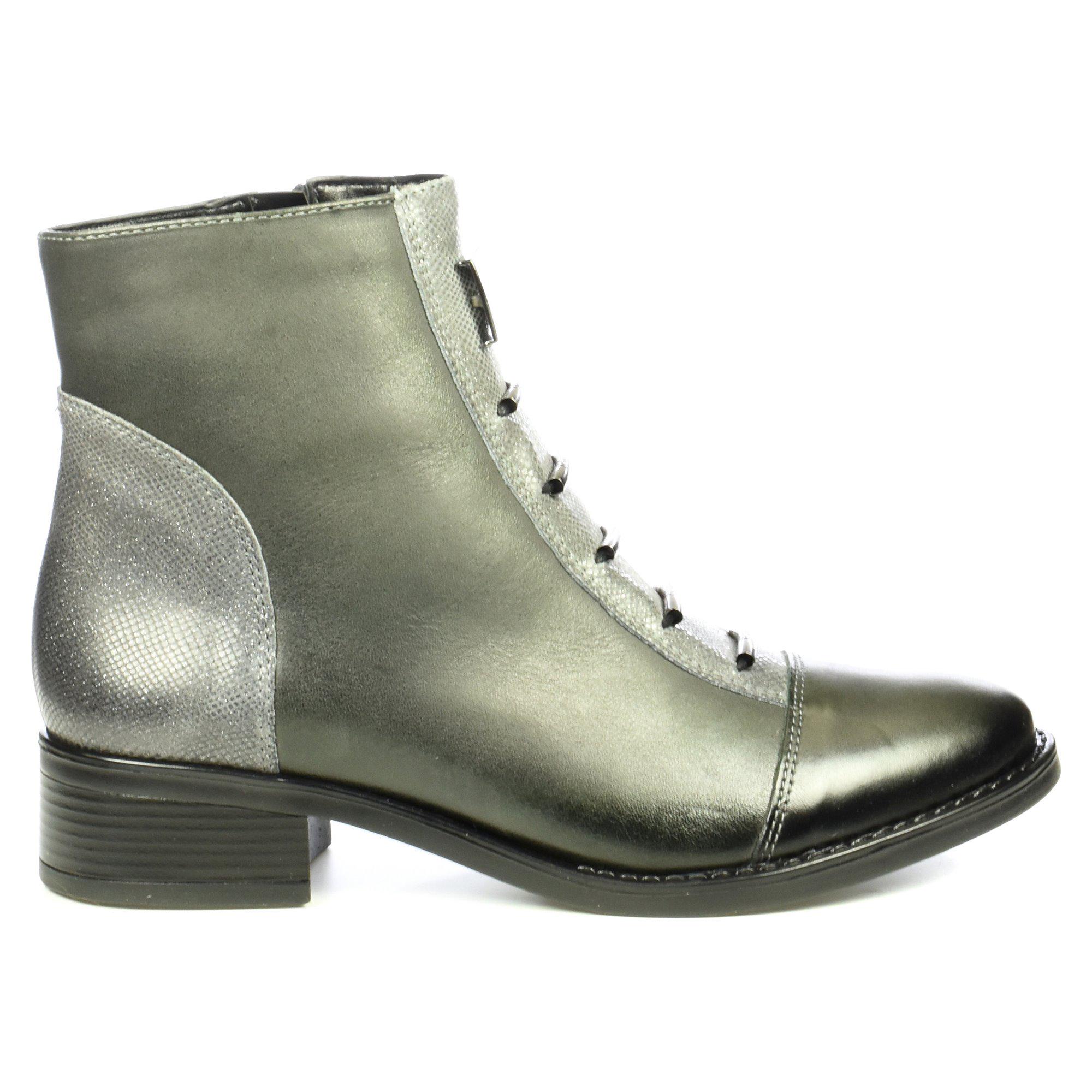 Черевики осінні жіночі Contes р. 40 Сірий (05316-40) - фото 7 Черевики осінні жіночі Contes р. 40 Сірий (05316-40) - фото 7