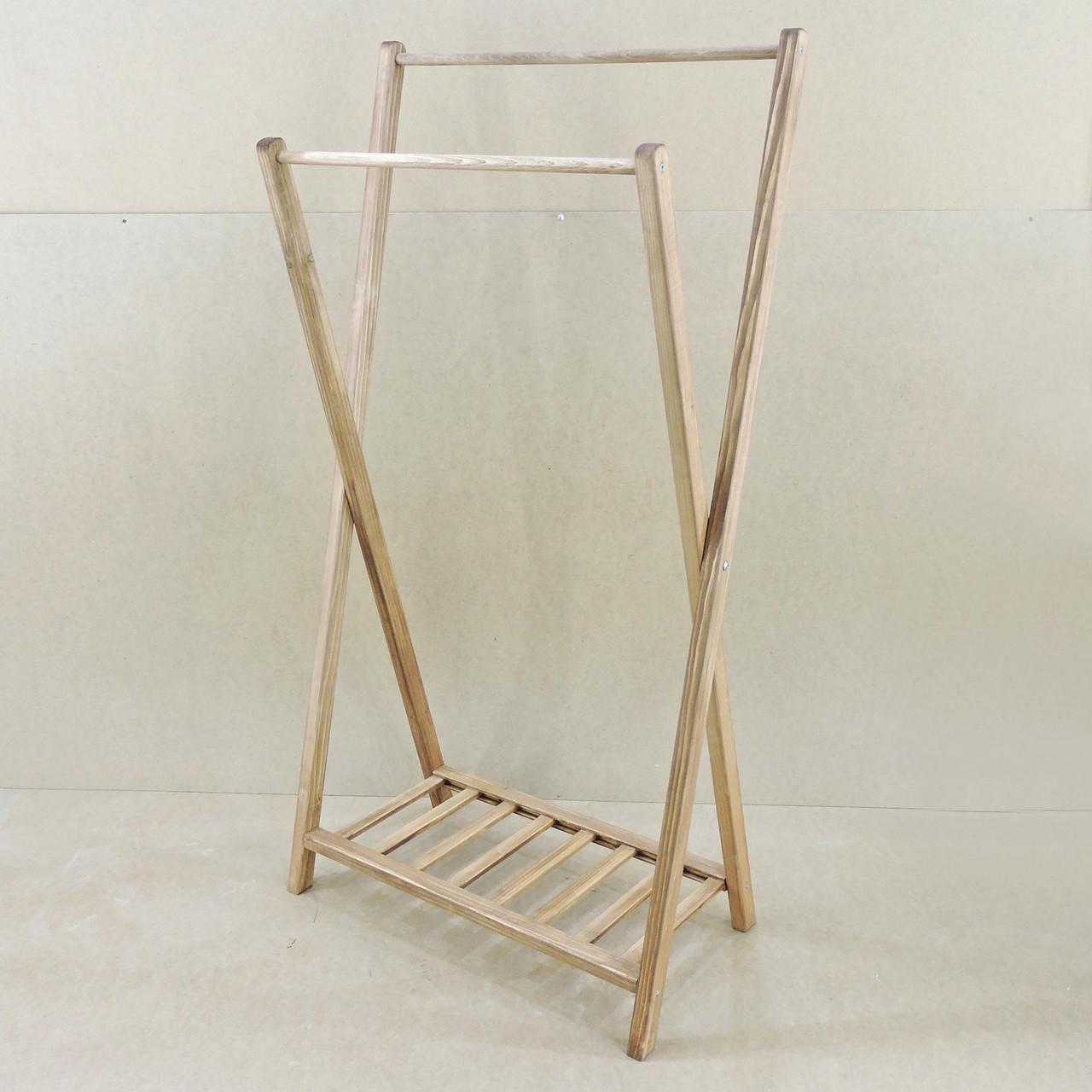 Вешалка-стойка для одежды из дерева Велинград Мускат (СВГ-000207)