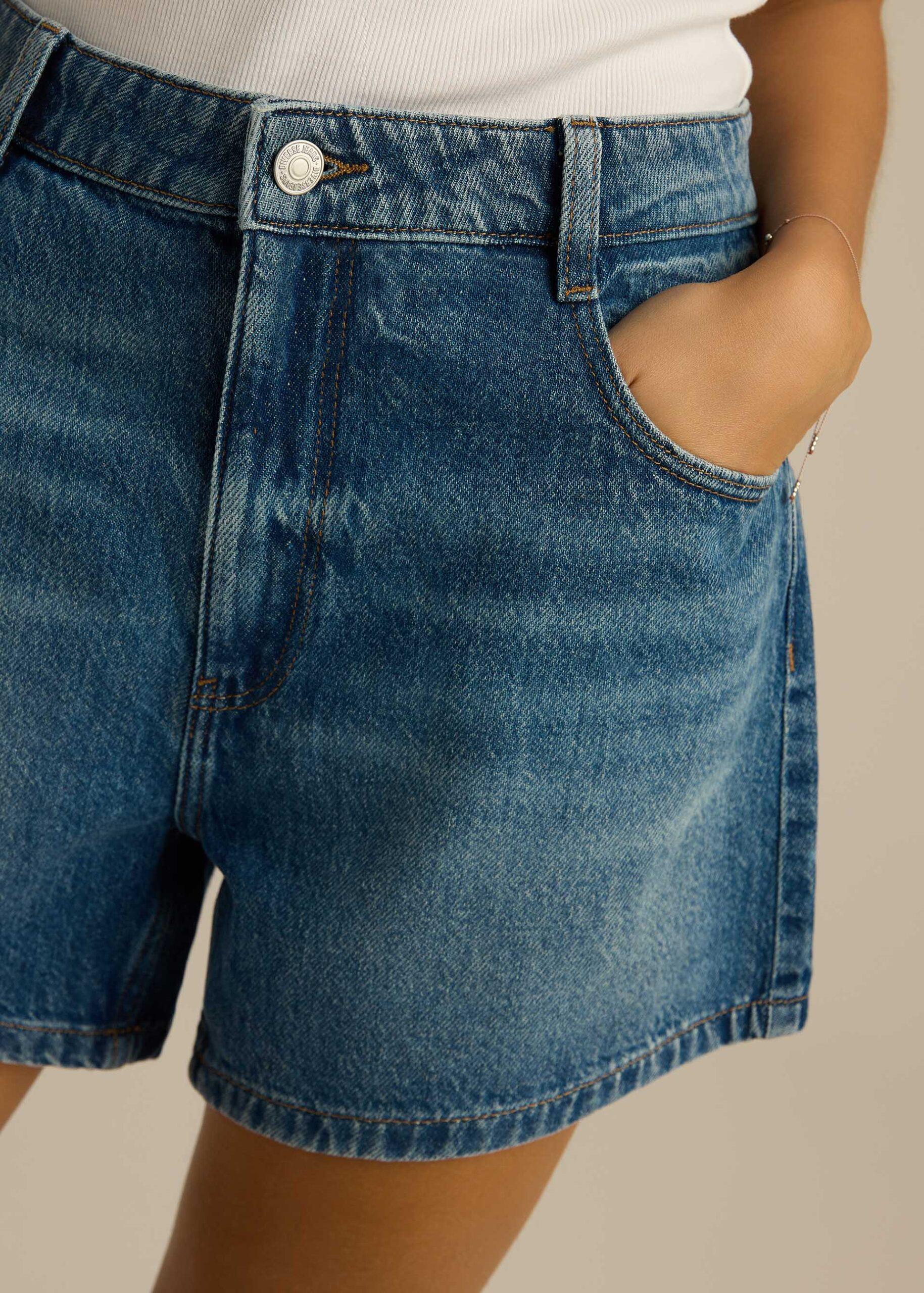 Шорти жіночі Diverse BRITE джинсові S Блакитний (5905384135865) - фото 3 Шорти жіночі Diverse BRITE джинсові S Блакитний (5905384135865) - фото 3