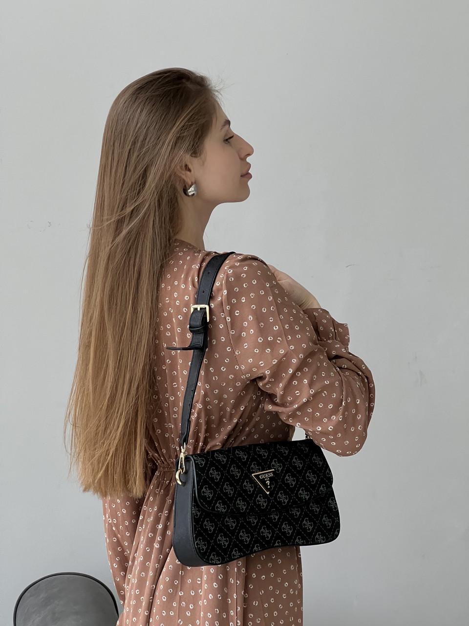 Сумка жіноча Guess багет Чорний (2342190648) Сумка жіноча Guess багет Чорний (2342190648)