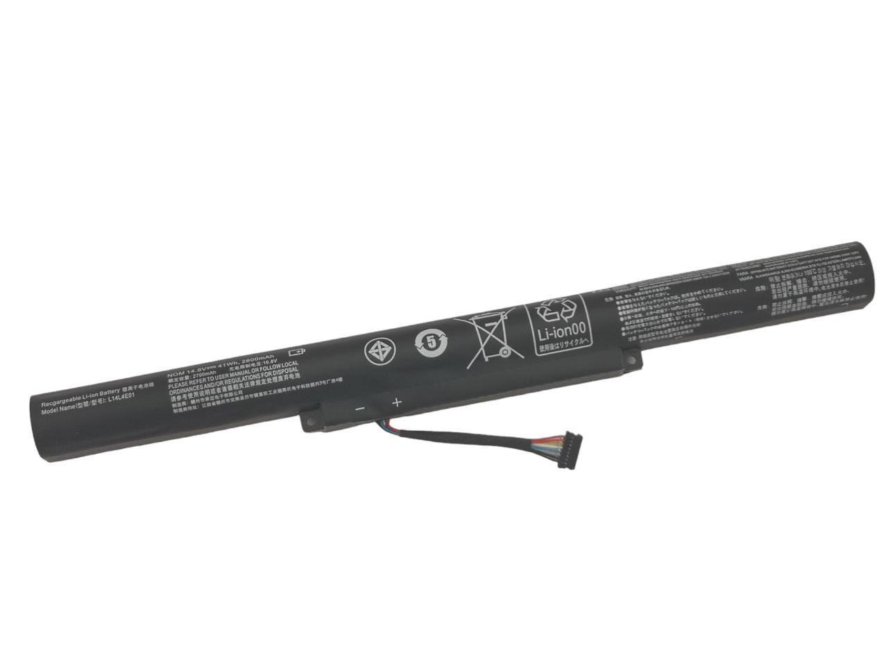 Аккумулятор для Lenovo IdeaPad 500-15ISK/L14L4A01/L14S4A01/L14S4E01 2800mAh 41Wh