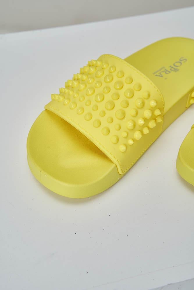 Шлепанцы женские SOPRA р. 39 Желтый (160654) - фото 3