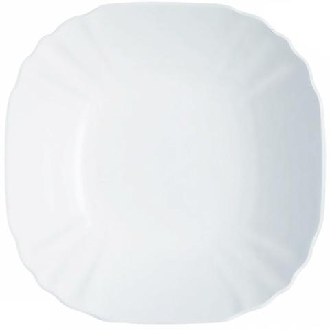 Набор квадратных салатников Luminarc Lotusia White Ø 24,5 см стеклокерамика 6 шт. (LUM-H1396) - фото 2