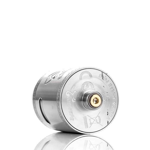 Дріпка для електронної сигарети Dead Rabbit V2 RDA 24 мм Silver (am366) - фото 4