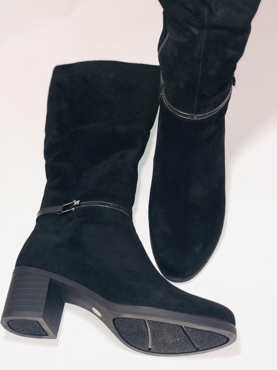 Сапоги женские зимние Polann р. 37 24,0 см Черный (2414) - фото 9