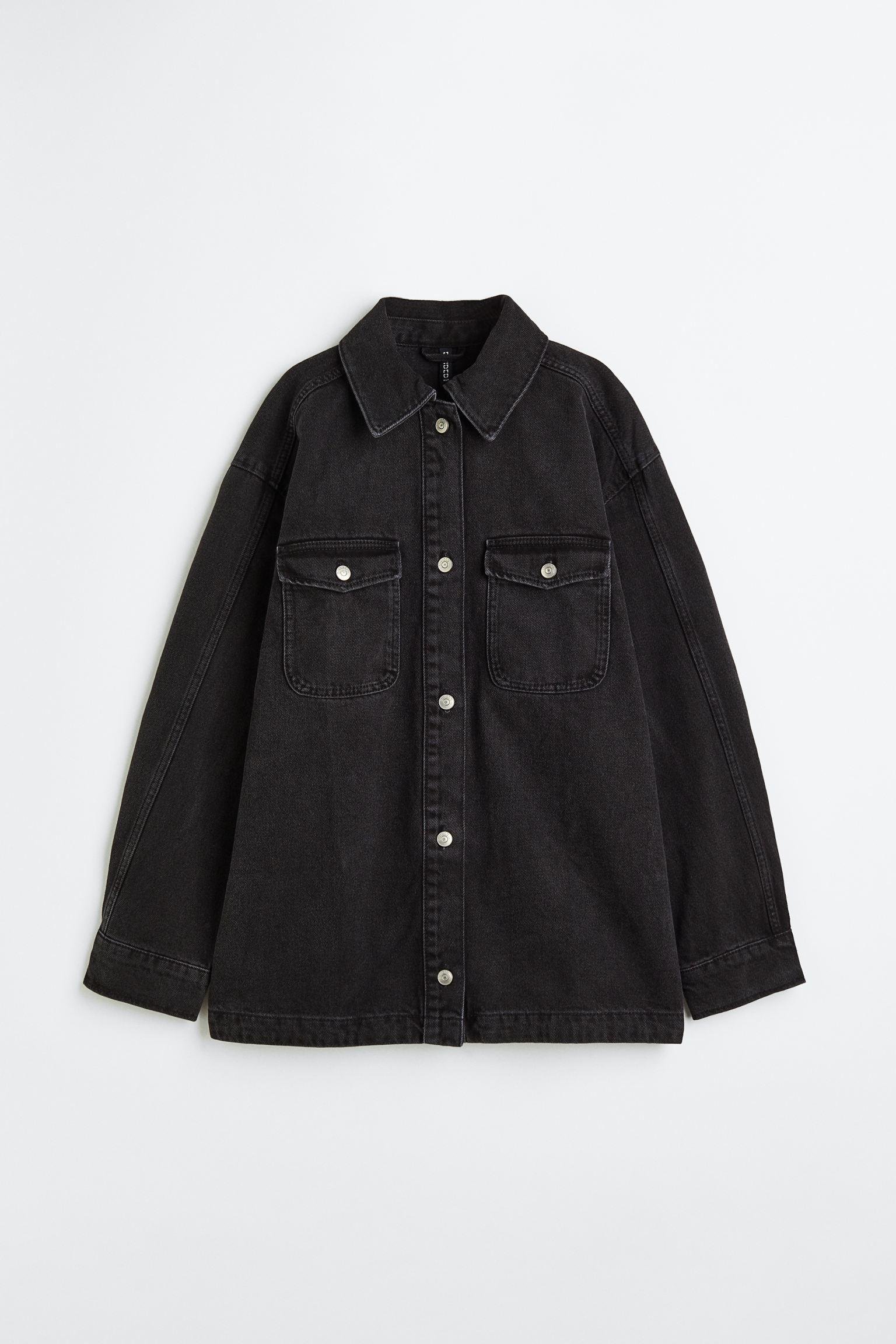 Куртка джинсова DIVIDED XS Чорний (XA17101130767)