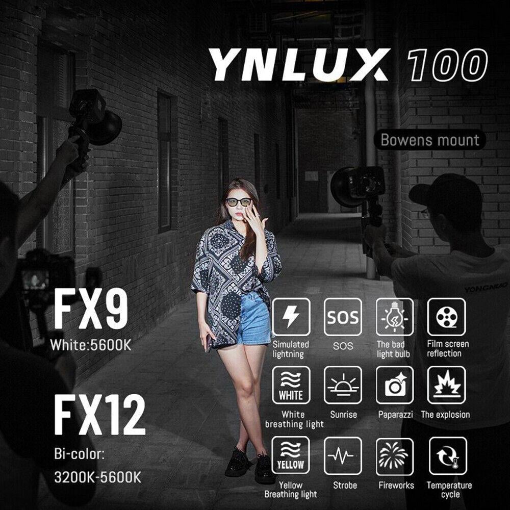 Свет Yongnuo YNLUX100 Led студийный 3200-5600K - фото 9