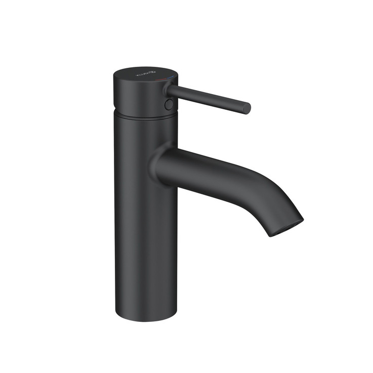 Змішувач для умивальника Kludi Bozz 100 DN 15 382823976 одноважільний Чорний матовий (382823976)