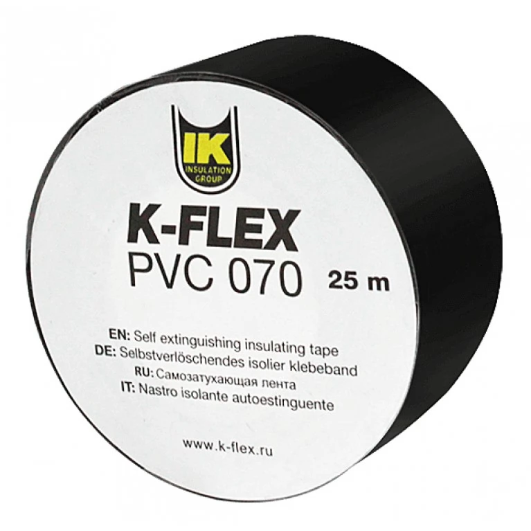 Лента PVC K-FLEX 050-025 AT 070 black632 (UIN-850CG020003)