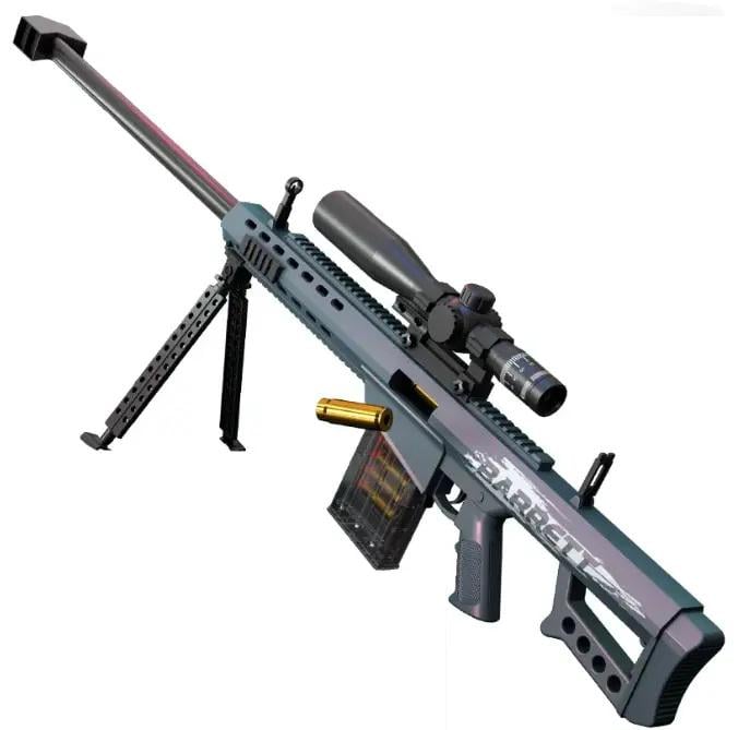 Іграшкова снайперська гвинтівка Barrett з оптичним прицілом 120 см (1984947381)