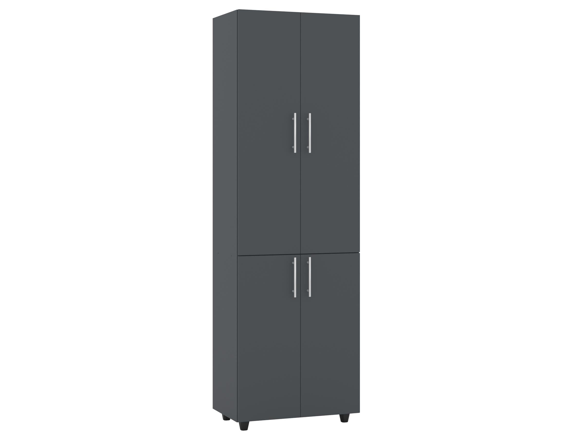 Шкаф гардеробный PEHOTIN ШД-3 60х38х189,5 см Антрацит (PN-102254)