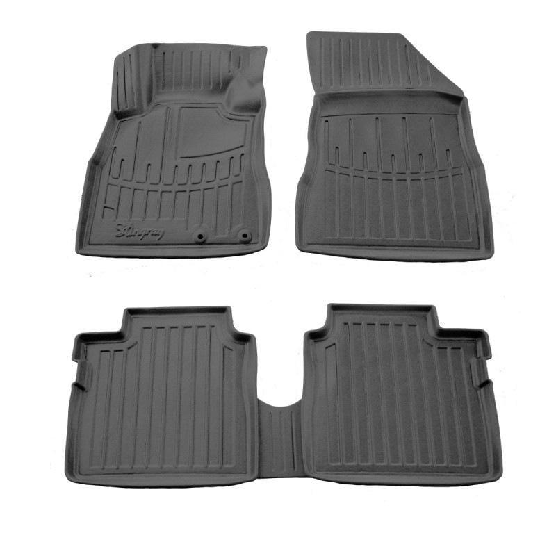 Коврики Stingray 3D Stingray для Nissan Note 2012-2020 гг. полиуретан Черный