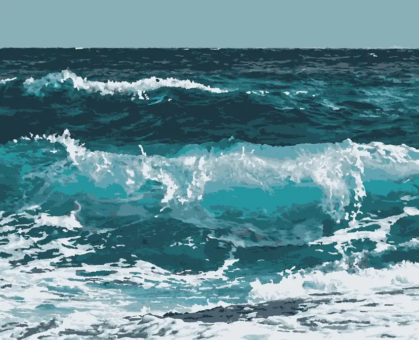 Картина по номерам Artissimo Воспоминания о море 40x50 см (ART-B-2884)
