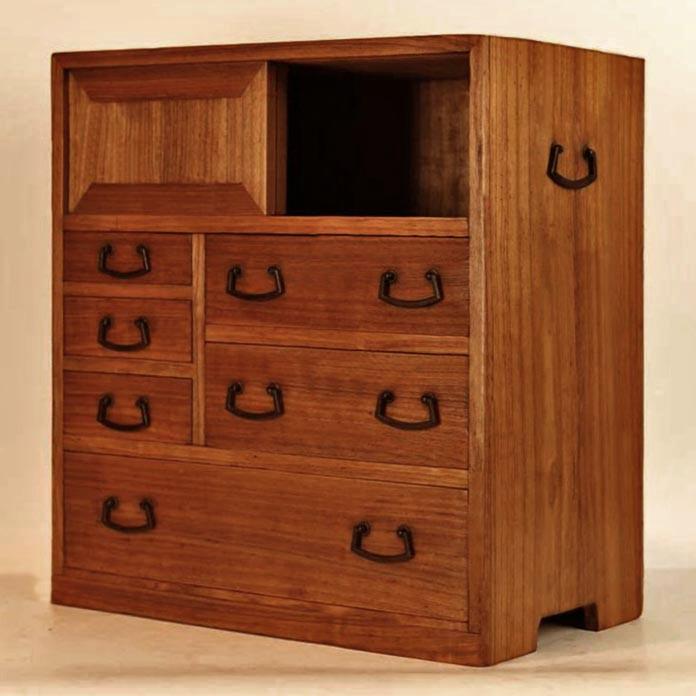 Комод тансу з дерева Просоль Охра (КТУ-005404)