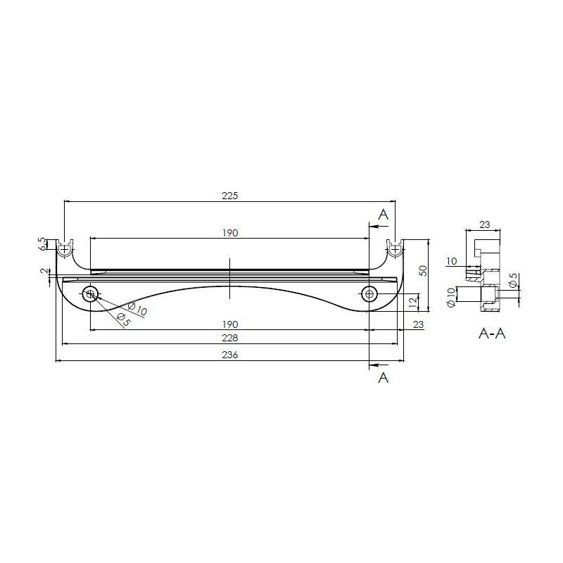 Сушарка для посуду 800 мм без рами Чорний - фото 13 Сушарка для посуду 800 мм без рами Чорний - фото 13