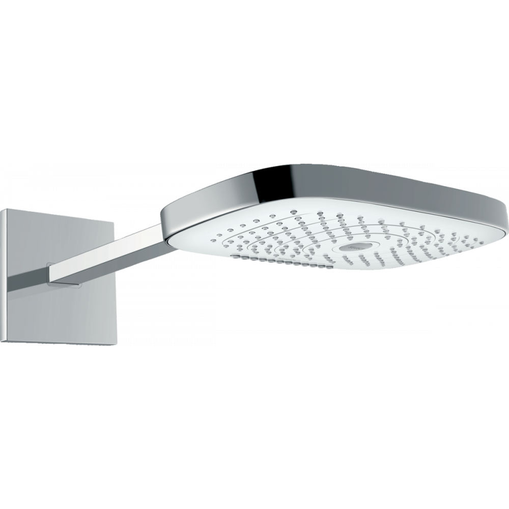 Верхний душ Hansgrohe Raindance Select E 26468400 318x191 мм с кронштейном Хром (94035)