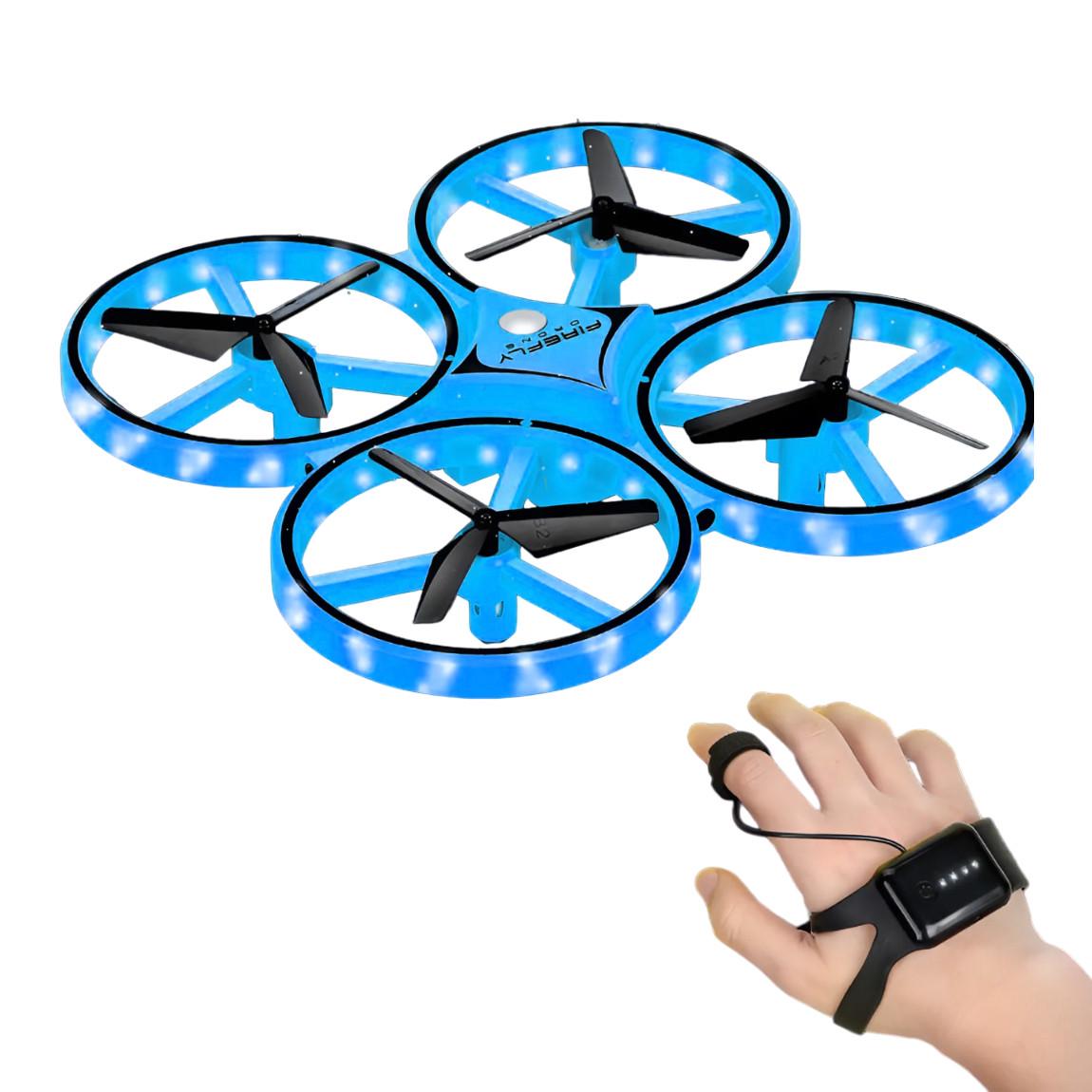 Дрон дитячий інтерактивний UFT HandCopter з керуванням рукою та яскравим підсвічуванням Blue (21587129) - фото 2 Дрон дитячий інтерактивний UFT HandCopter з керуванням рукою та яскравим підсвічуванням Blue (21587129) - фото 2