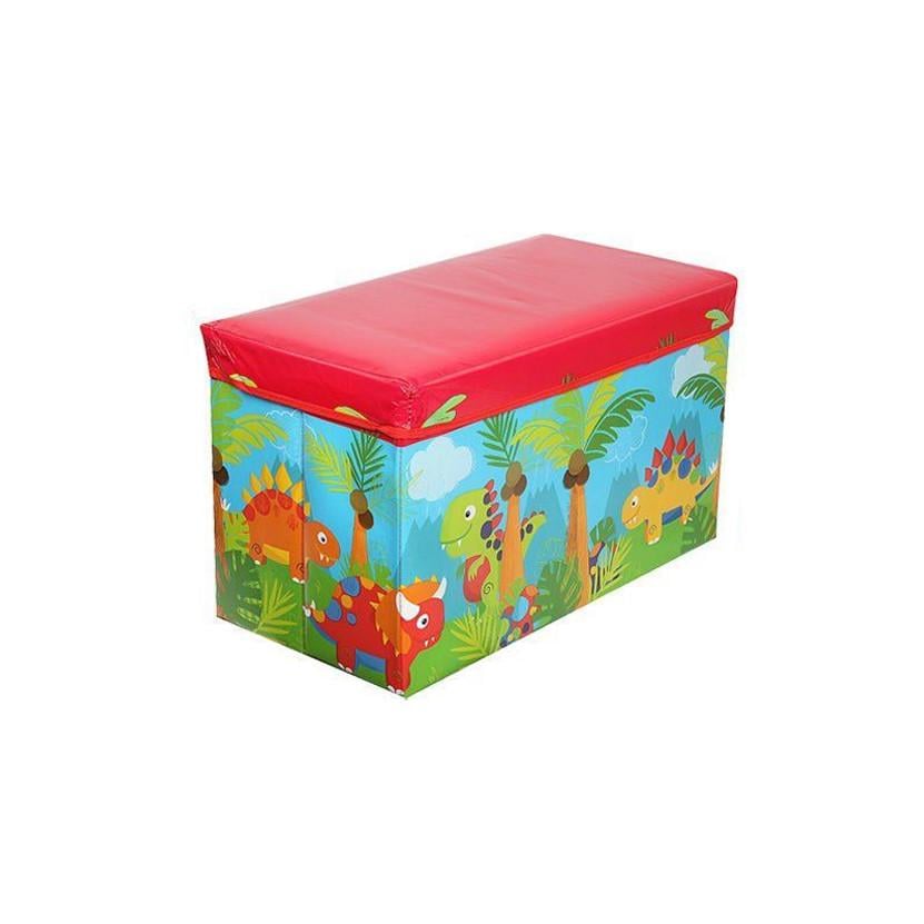 Пуф-кошечка для игрушек Metr+ Динозаврики 61х31х35 см Красный (KY-157-Y-64) Пуф-кошечка для игрушек Metr+ Динозаврики 61х31х35 см Красный (KY-157-Y-64)