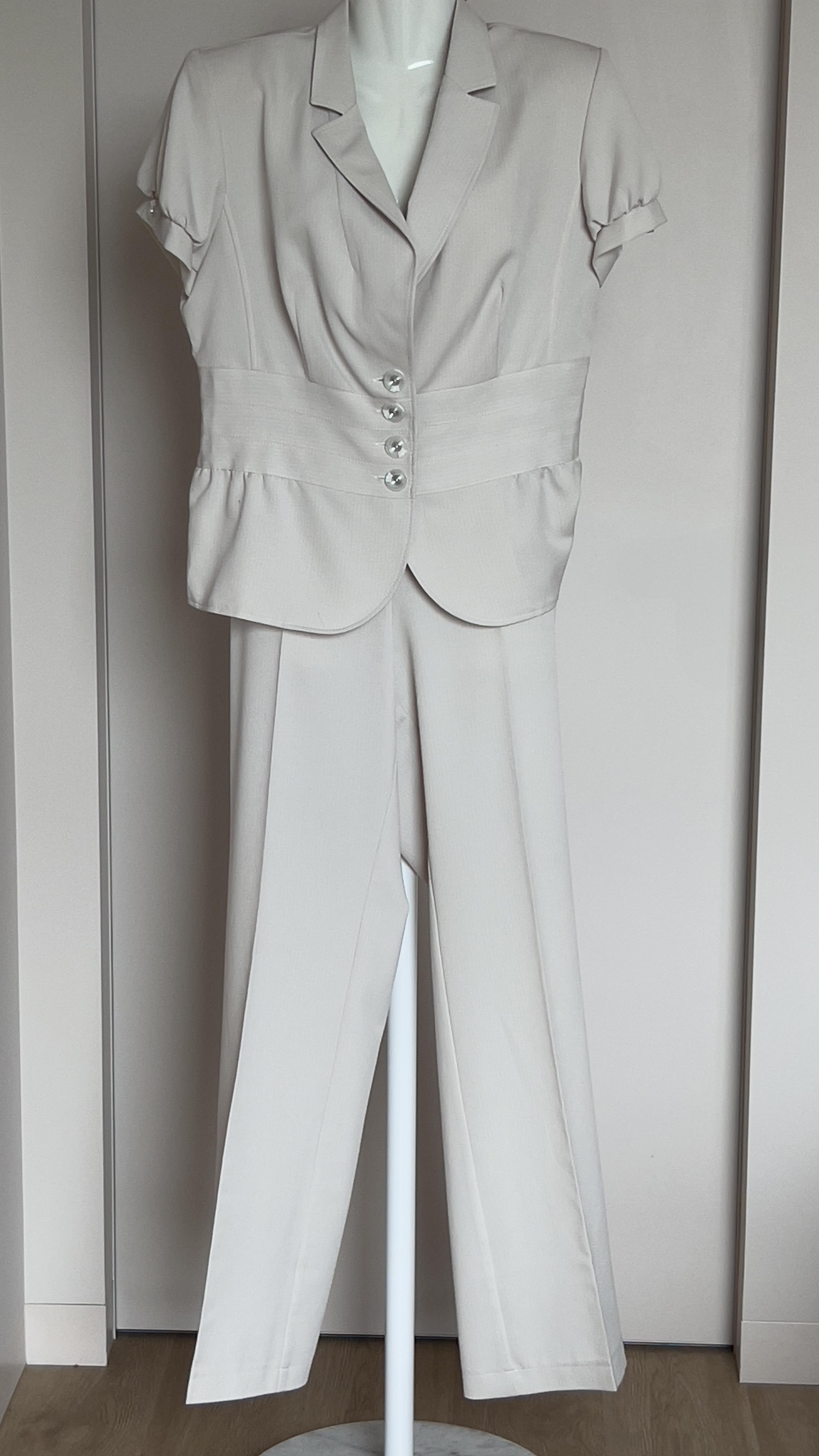 Комплект зі штанами Leda L Бежевий