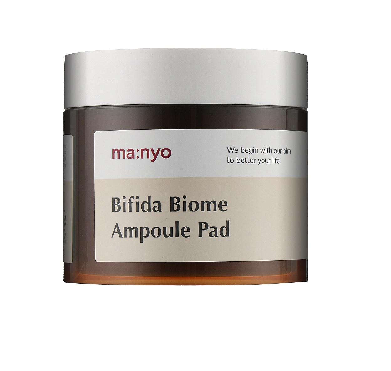 Диски для обличчя Manyo Bifida Biome Ampoule Pad 70 шт. (8809730951475) Диски для обличчя Manyo Bifida Biome Ampoule Pad 70 шт. (8809730951475)