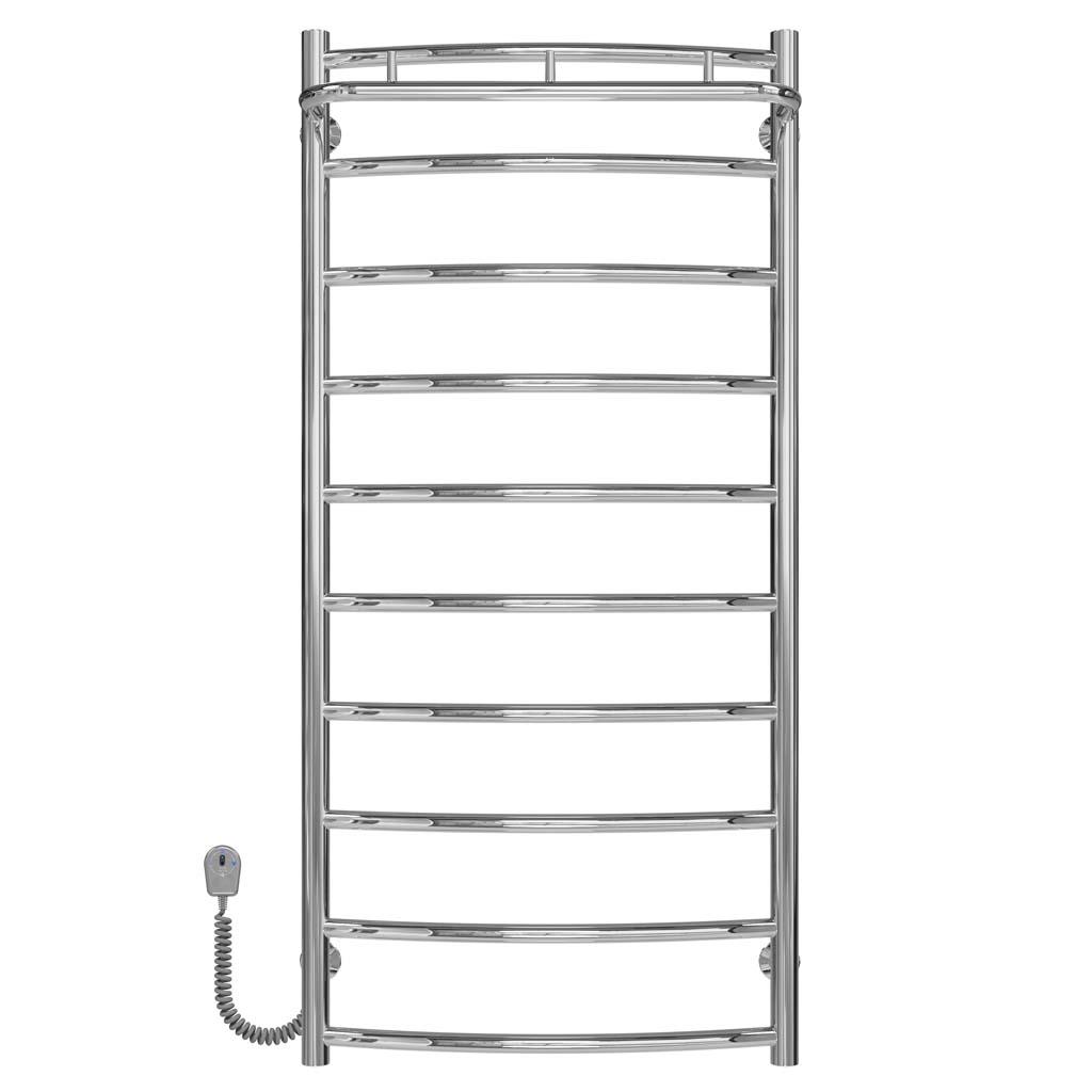 Полотенцесушитель электрический Deffi Классик N П10 EF16 левое подключение нержавеющая сталь 500х1100 мм Хром (C.KN.110.50.10.ECL5)