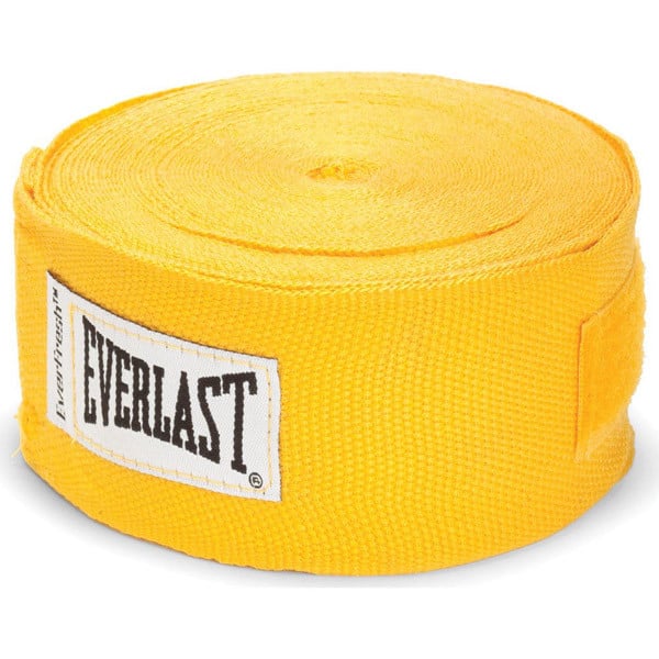 Бінти боксерські Everlast 4,55 метра Жовтий - фото 1