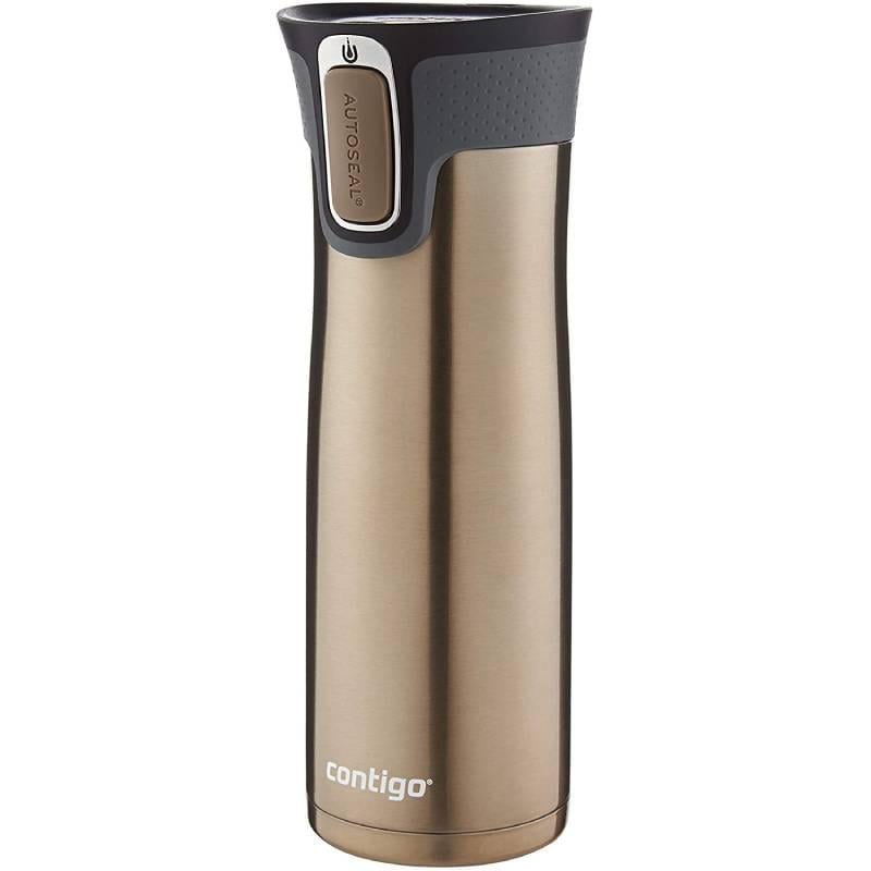 Термокружка Contigo West Loop Long 591 мл Latte - фото 2 Термокружка Contigo West Loop Long 591 мл Latte - фото 2