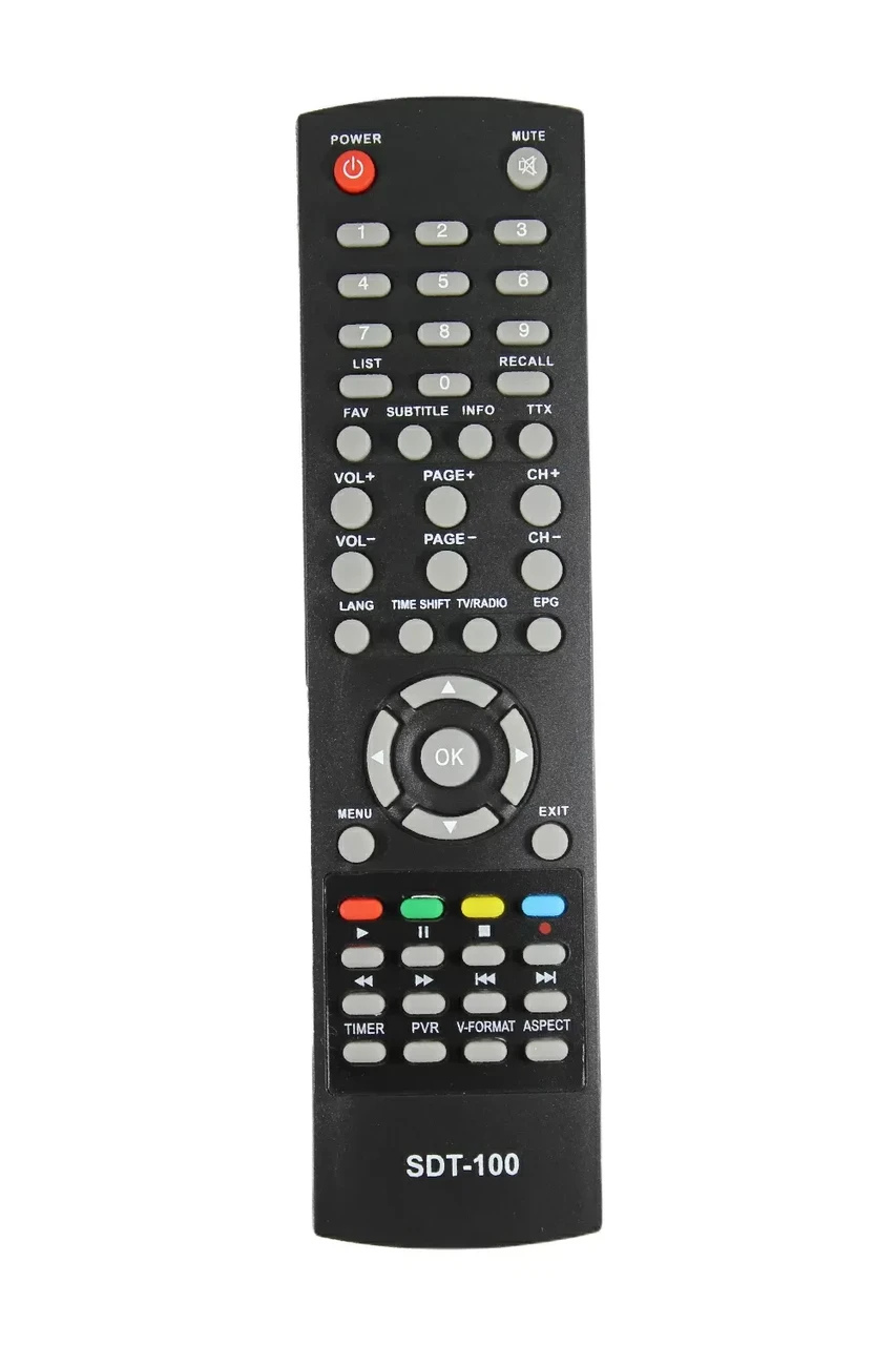 Пульт для DVB-T2 тюнера Supra SDT-100