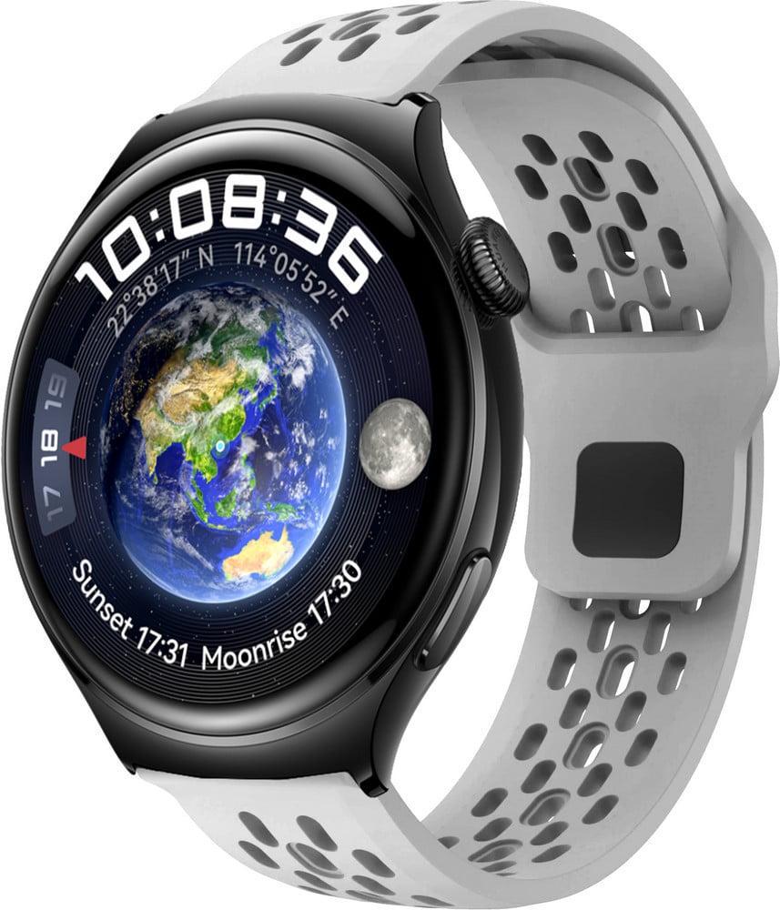 Ремешок силиконовый Liveunic для Huawei Watch 4/4 Pro Light Grey (41985-4C)
