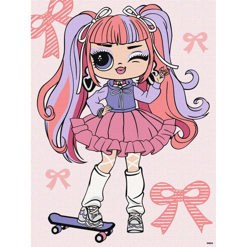 Картина за номерами Ideyka Tweens Ali Dance 30х40 см (KHO6282)