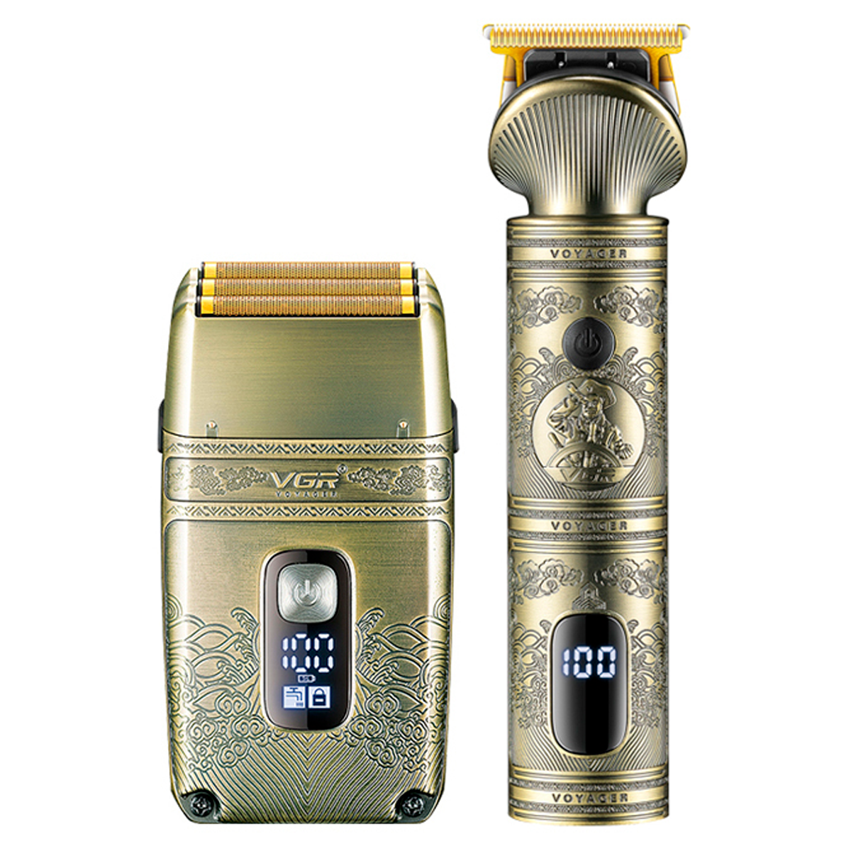 Комплект для стрижки и бритья VGR 2 в 1 V-649 триммер и шейвер