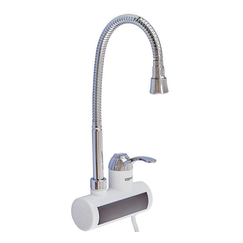 Проточный водонагреватель Zerix ELW21-FW астенный 3,6 кВт Белый (ZX4894) - фото 2 Проточный водонагреватель Zerix ELW21-FW астенный 3,6 кВт Белый (ZX4894) - фото 2