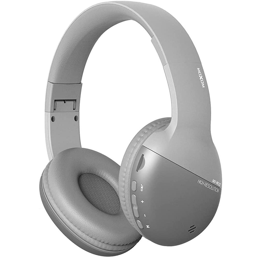 Наушники беспроводные Moxom Bluetooth MX-WL22 Серый Наушники беспроводные Moxom Bluetooth MX-WL22 Серый