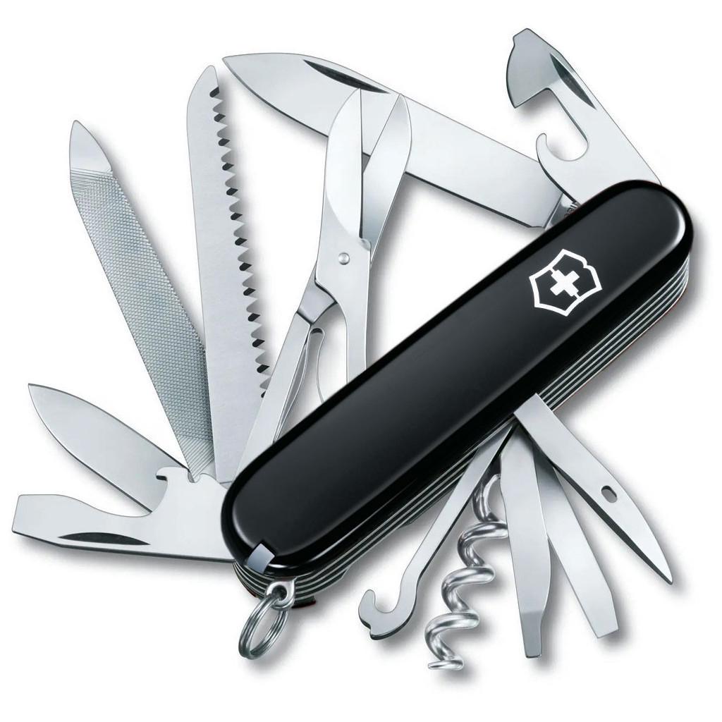 Нож складной Victorinox Ranger 91 мм Черный (m344139)
