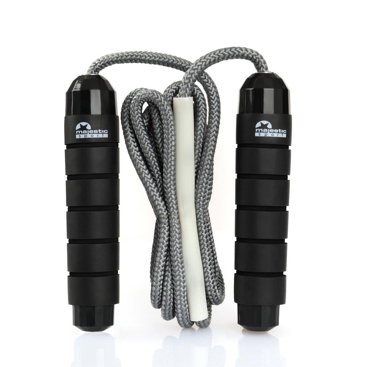 Скакалка гимнастическая Majestic Sport Jump Rope GVB6022 Grey