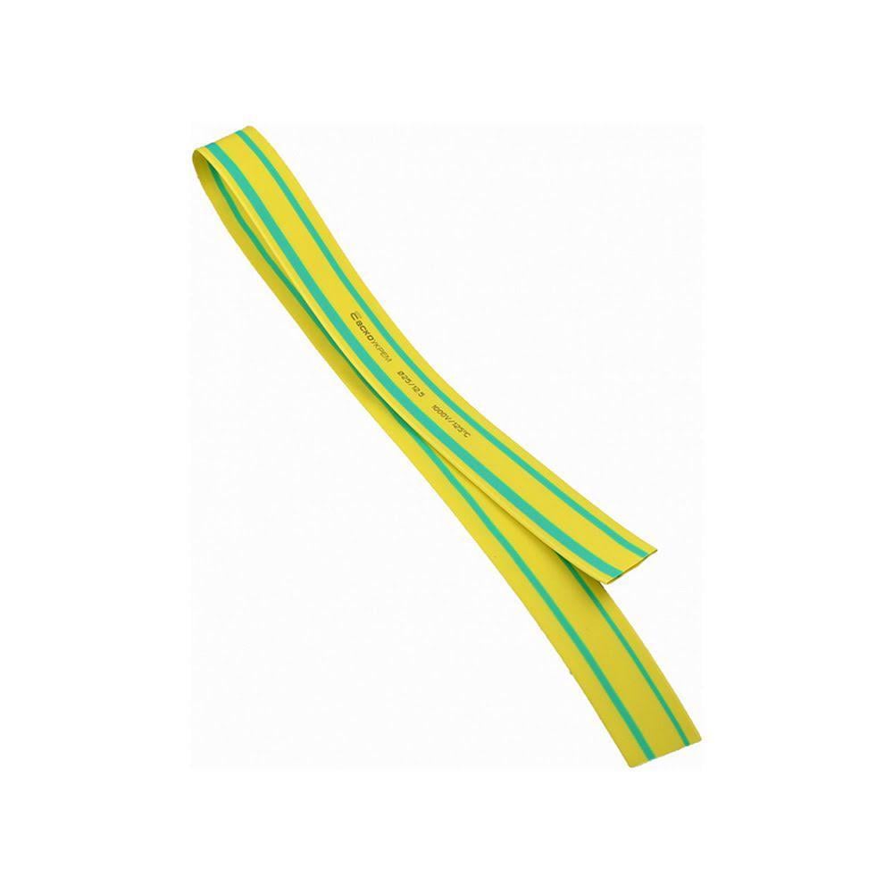 Трубка термоусадочная АСКО-УКРЕМ 25/12,5 мм Желто-зеленый (28682322)