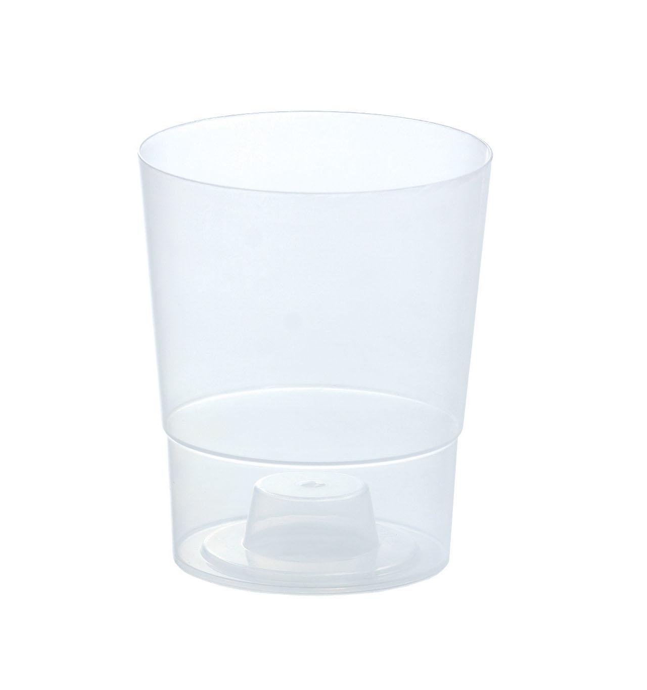 Горщик для квітів Prosperplast COUBI 12,5х15 см Прозорий (15476)