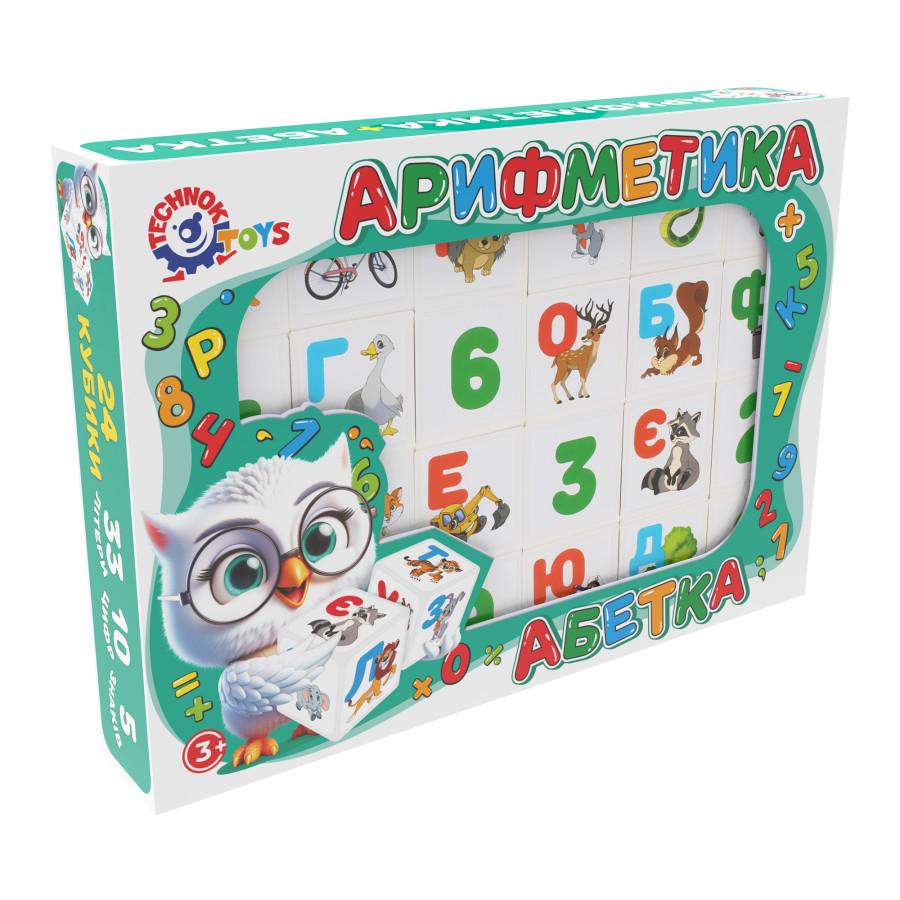 Кубики ТехноК Абетка + арифметика (2728)