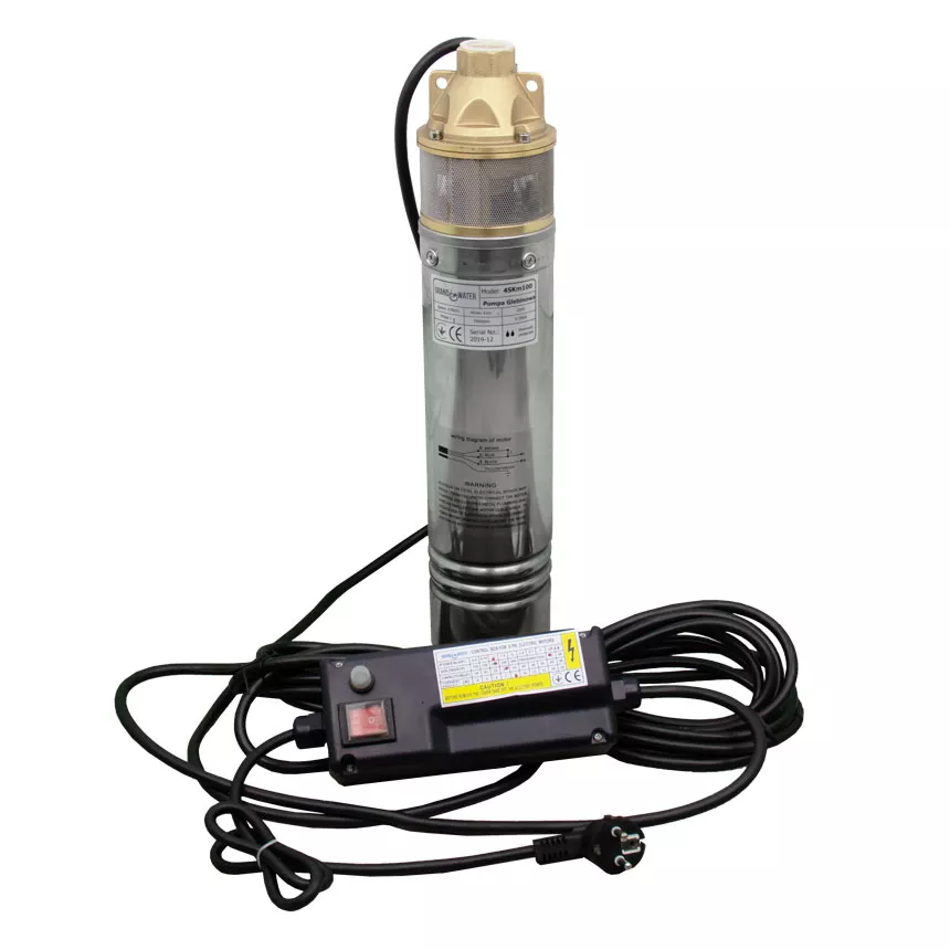 Насос погружной вихревой Grandwater 4SKM 100 кабель 9 м пульт 0,75 кВт 60 м 40 л/мин (SQ-1033405) Насос погружной вихревой Grandwater 4SKM 100 кабель 9 м пульт 0,75 кВт 60 м 40 л/мин (SQ-1033405)