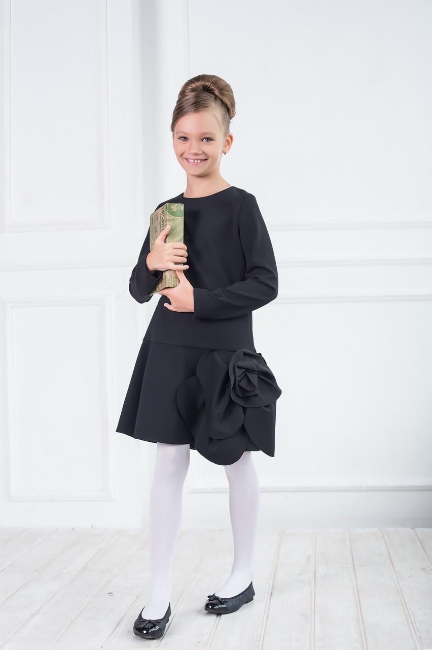 Сукня з квіткою NAYA 17-10 164 см 14 років Чорний (2421043656) Сукня з квіткою NAYA 17-10 164 см 14 років Чорний (2421043656)